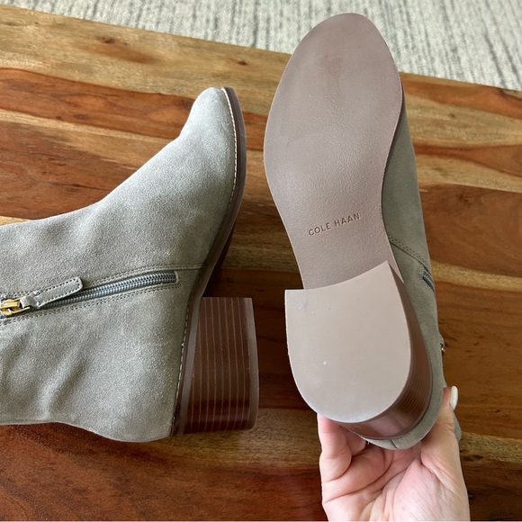 New Cole Haan Haidyn Suede Booties - Picture 6 of 7
